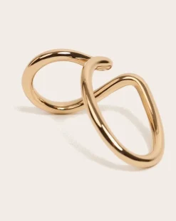 Earcuff gauche La Virtuose en plaqué or