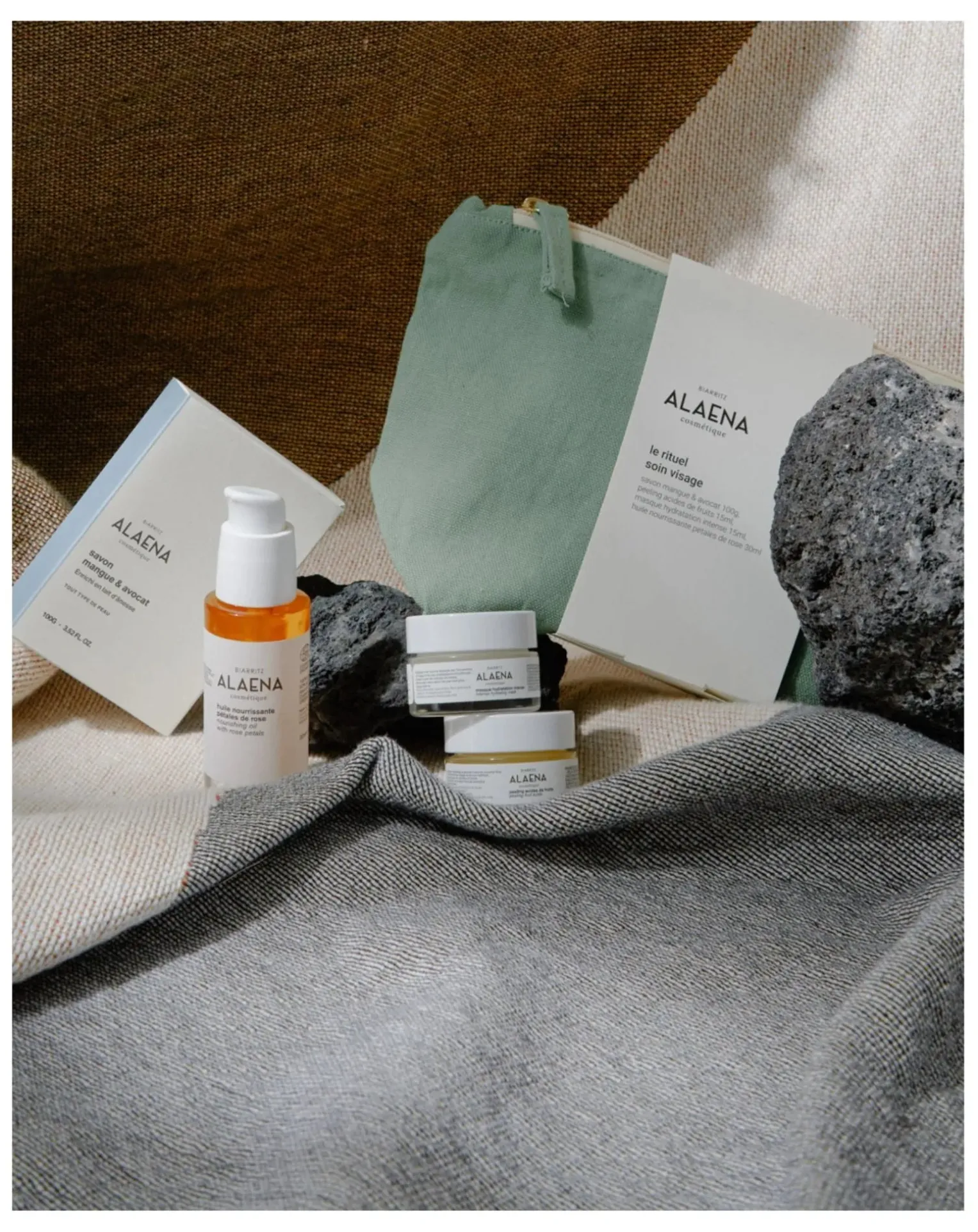 Face Skincare Routine Gift Pouch