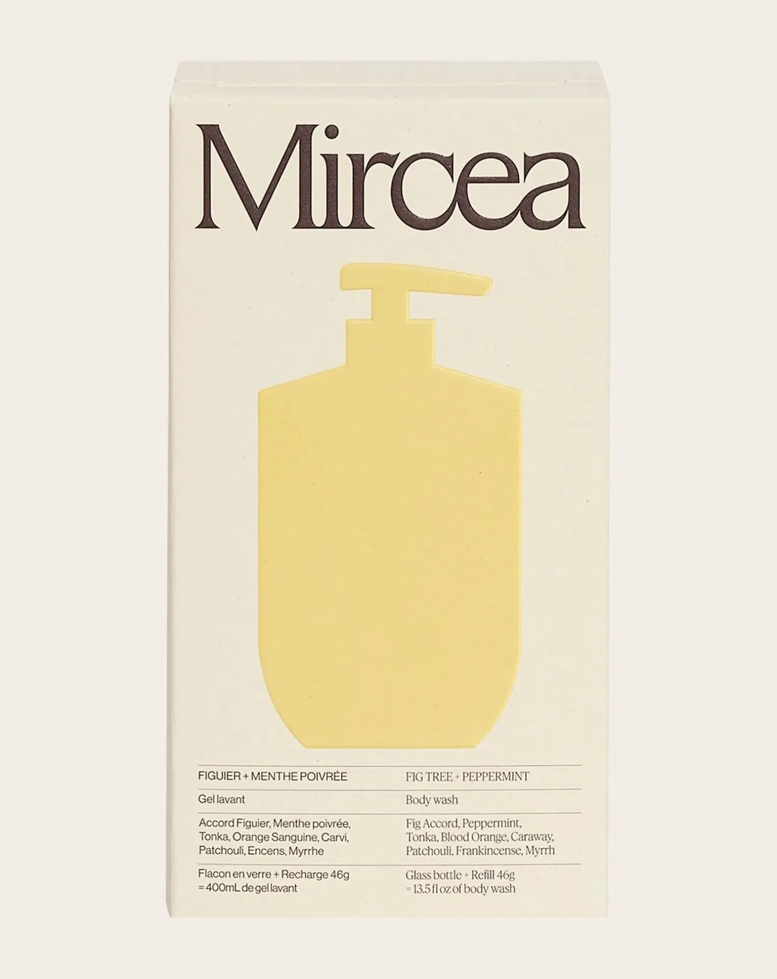 Fig Treet + Peppermint Shower Gel - 400ml