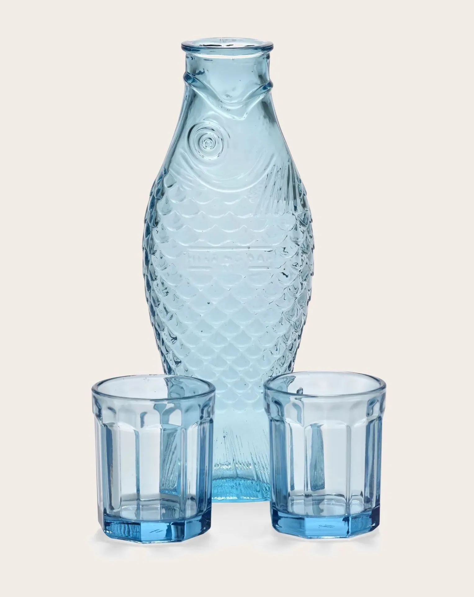 Fish & Fish decanter and glass set