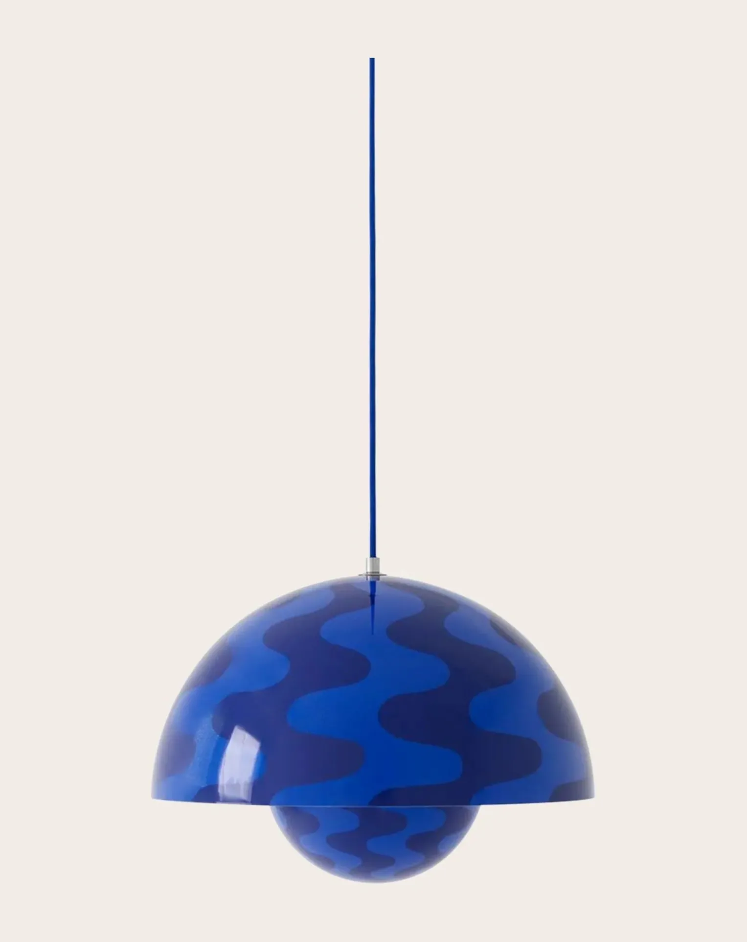 Flowerpot VP7 Pattern hanging lamp, Verner Panton