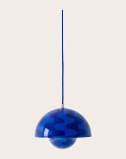 Flowerpot VP1 Pattern hanging lamp, Verner Panton