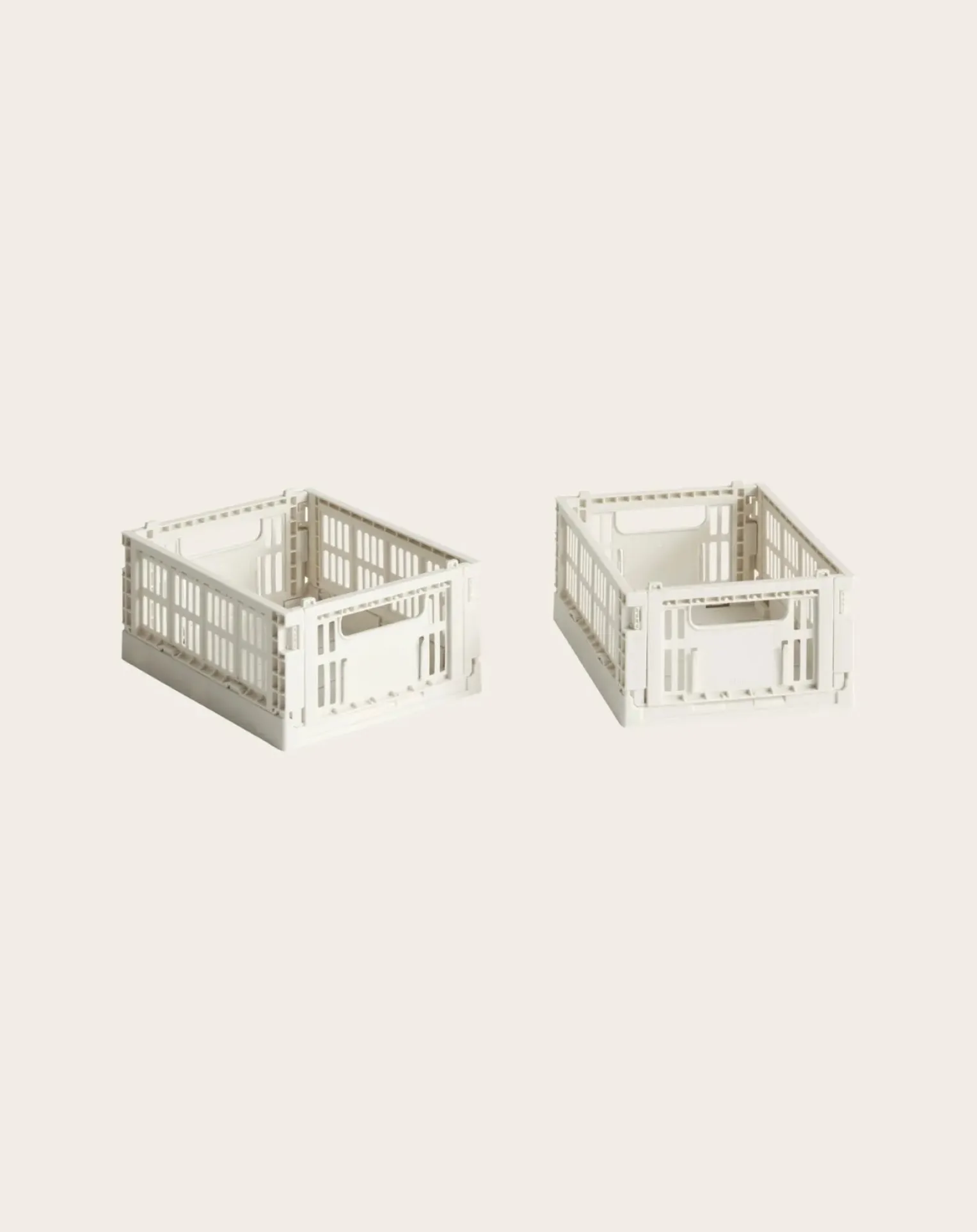 Foldable crates - Set of 2