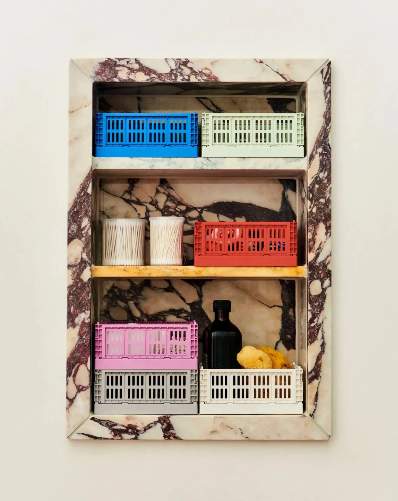 Foldable crates - Set of 2