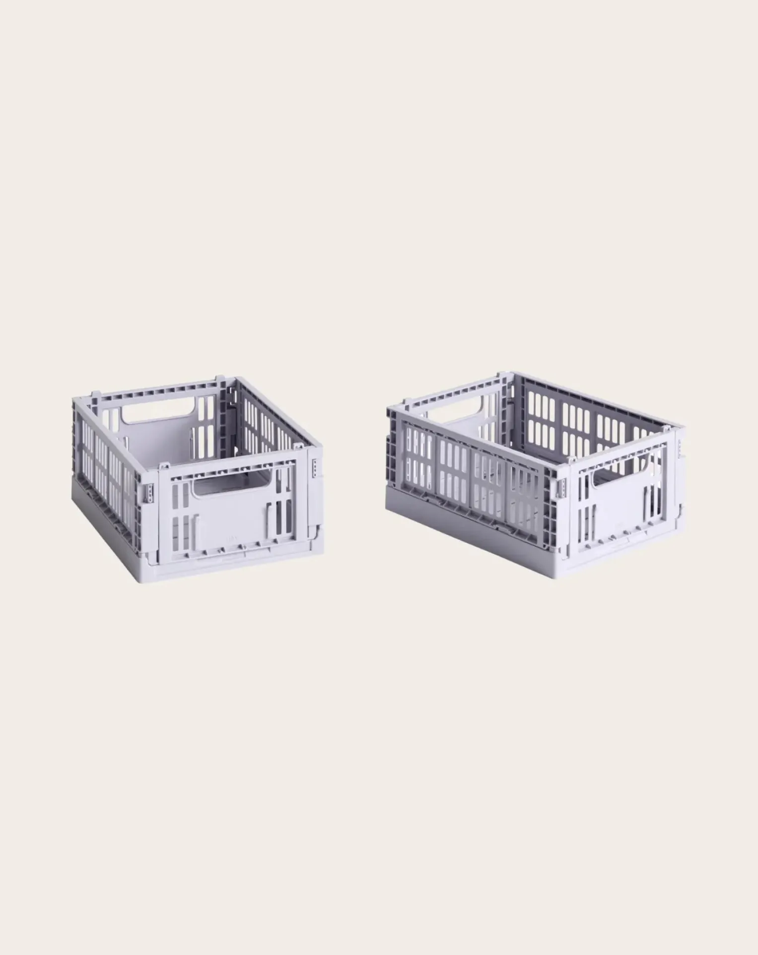 Foldable crates - Set of 2