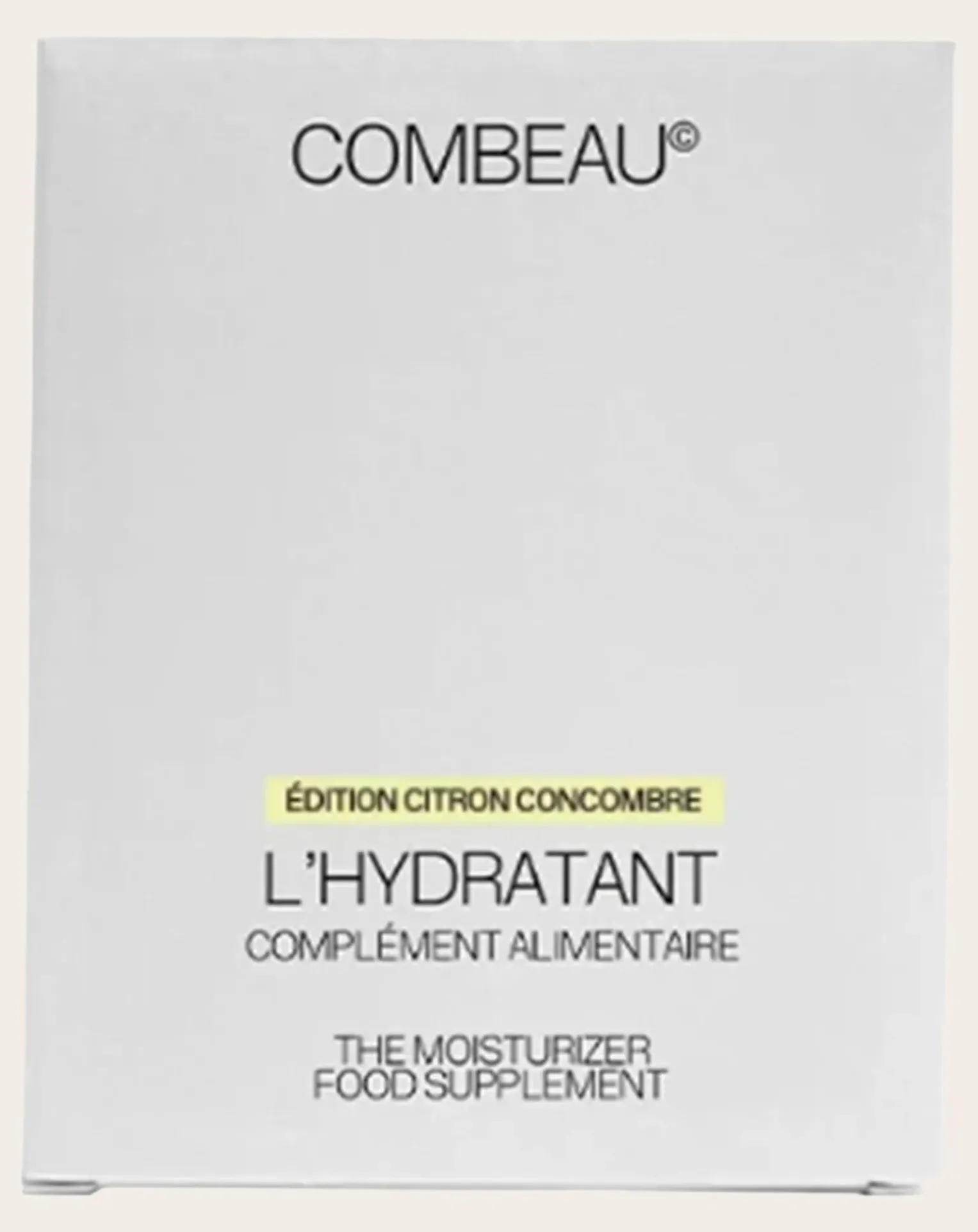 Food Supplement with Lemon and Cucumber Electrolytes - 14 sachets