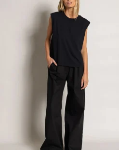 Freja organic cotton sleeveless T-shirt