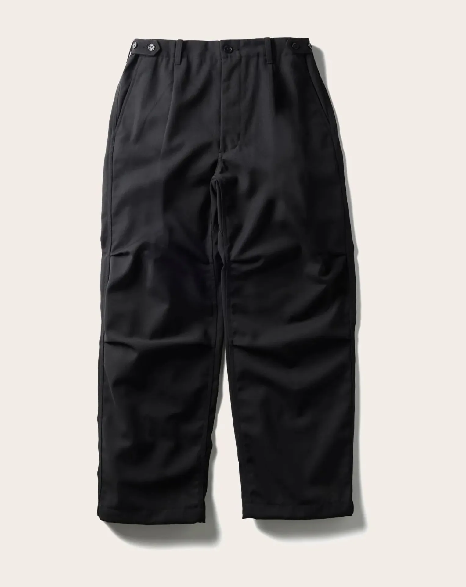 Gabardine Wool Pants