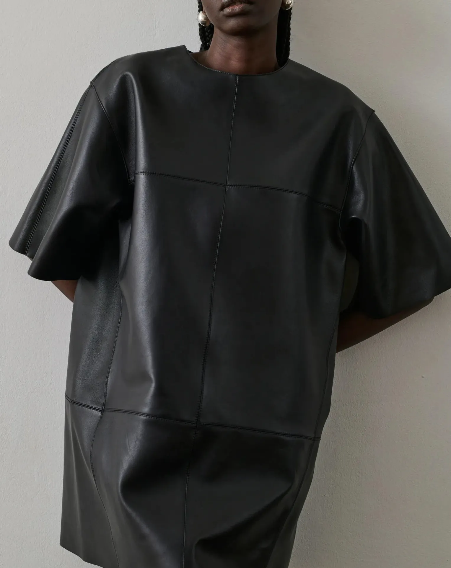 Gisele Leather Dress