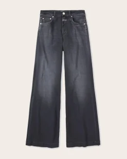 Glow Up flare jeans in cotton