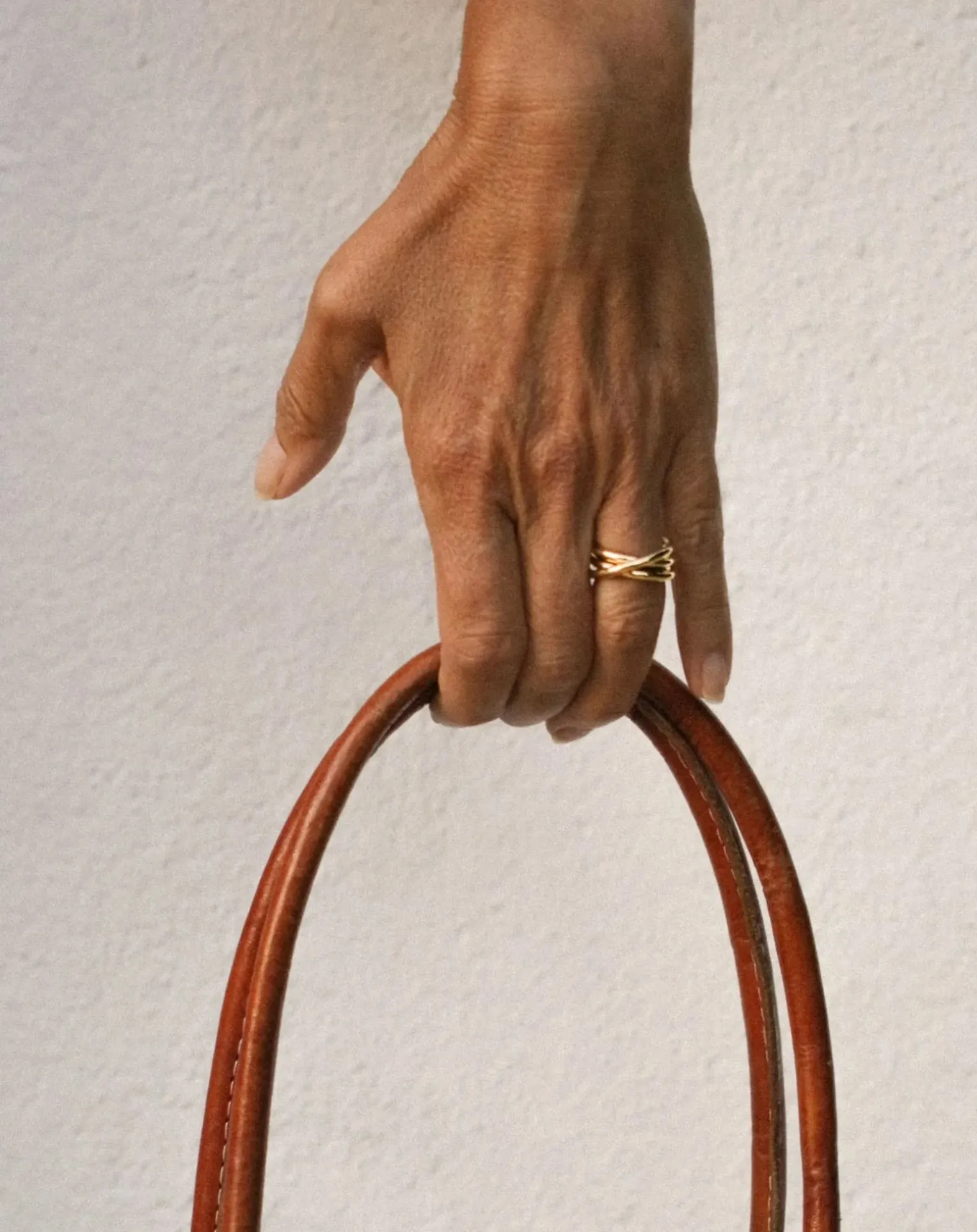 Gold-plated La Passionnée ring