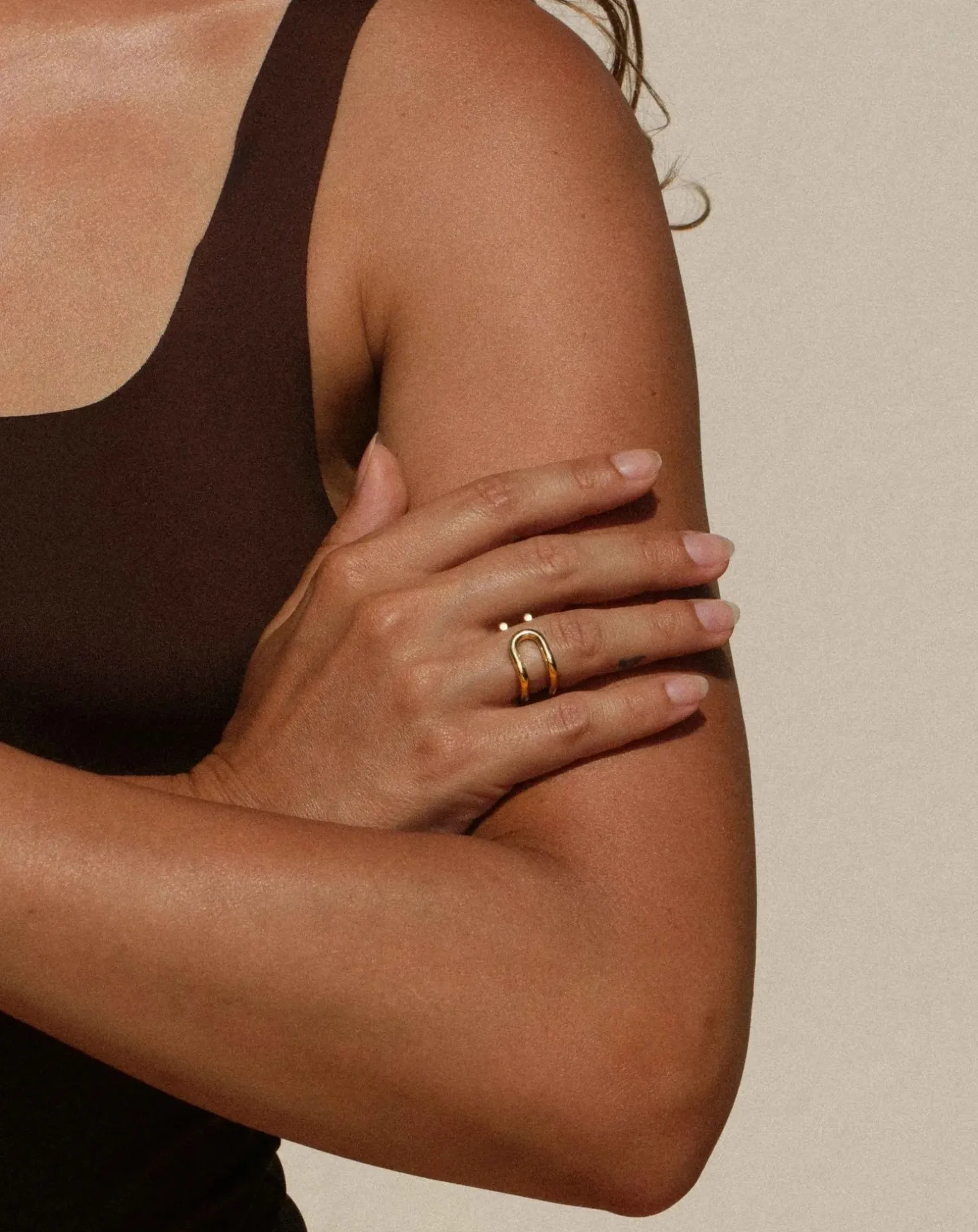 Gold-plated L'Origine ring