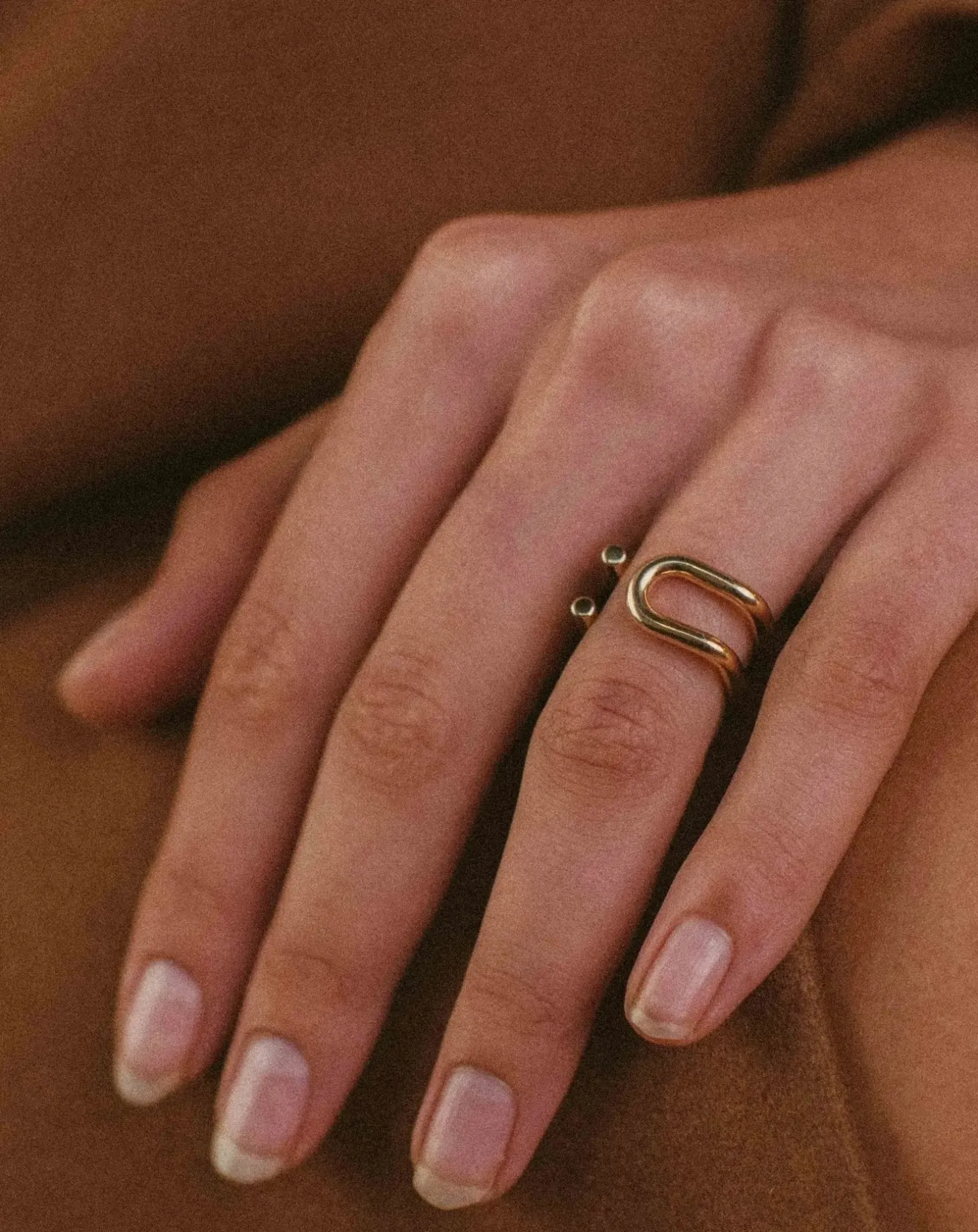 Gold-plated L'Origine ring