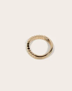 Gold-plated Memphis ring