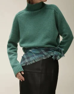 Hammer Neck Sweater Cashmere