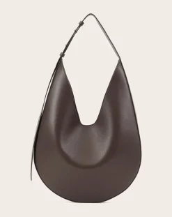 Hobo leather handbag