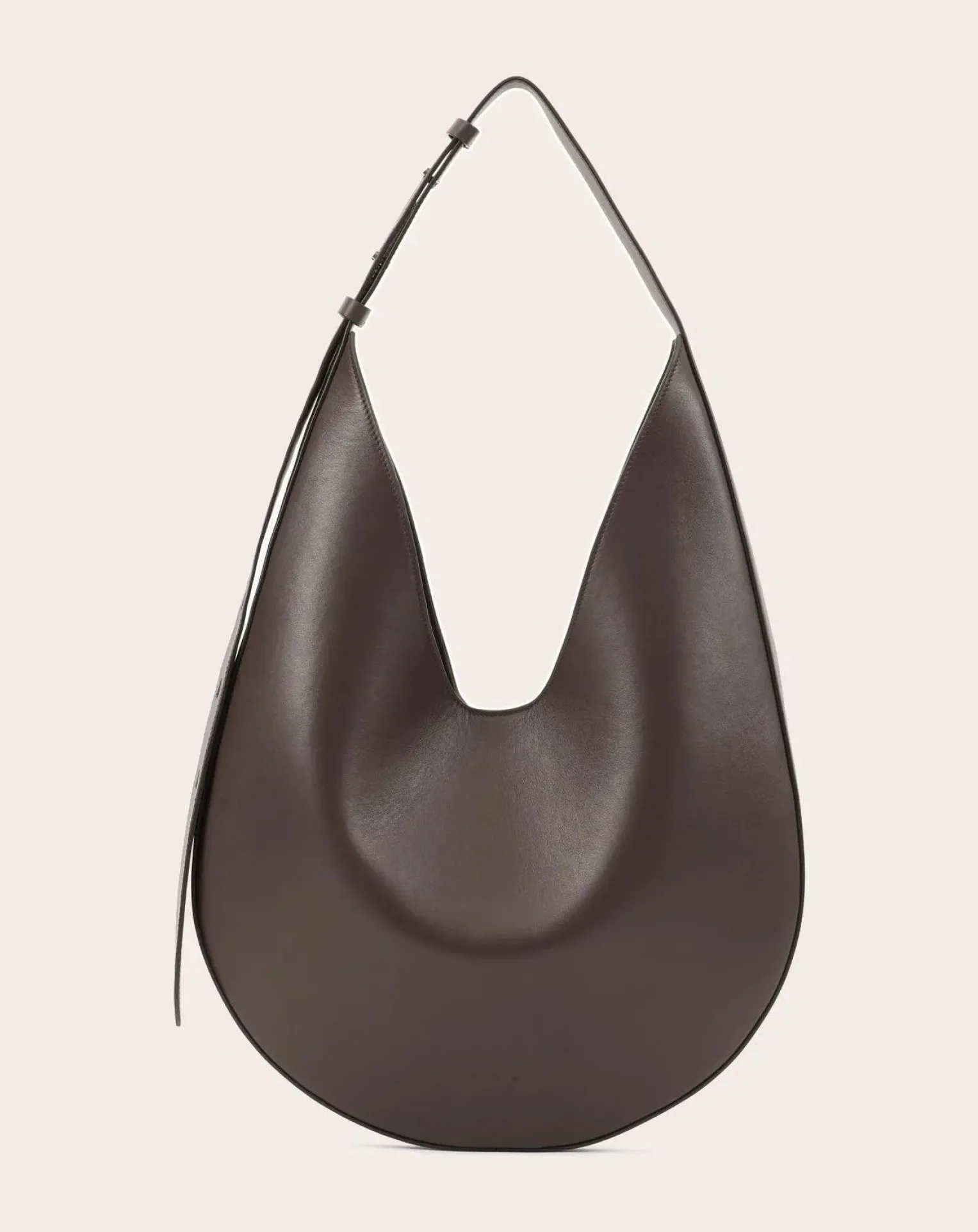 Hobo leather handbag