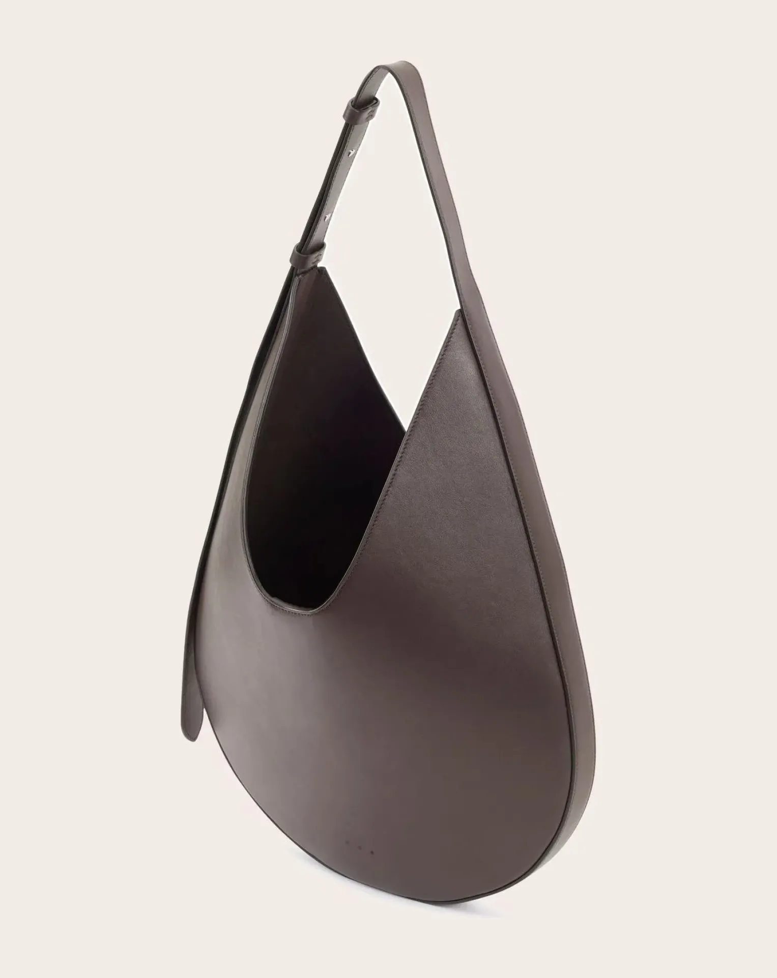 Hobo leather handbag