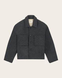 Holar Anthracite Wool Jacket