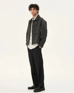 Holar Anthracite Wool Jacket