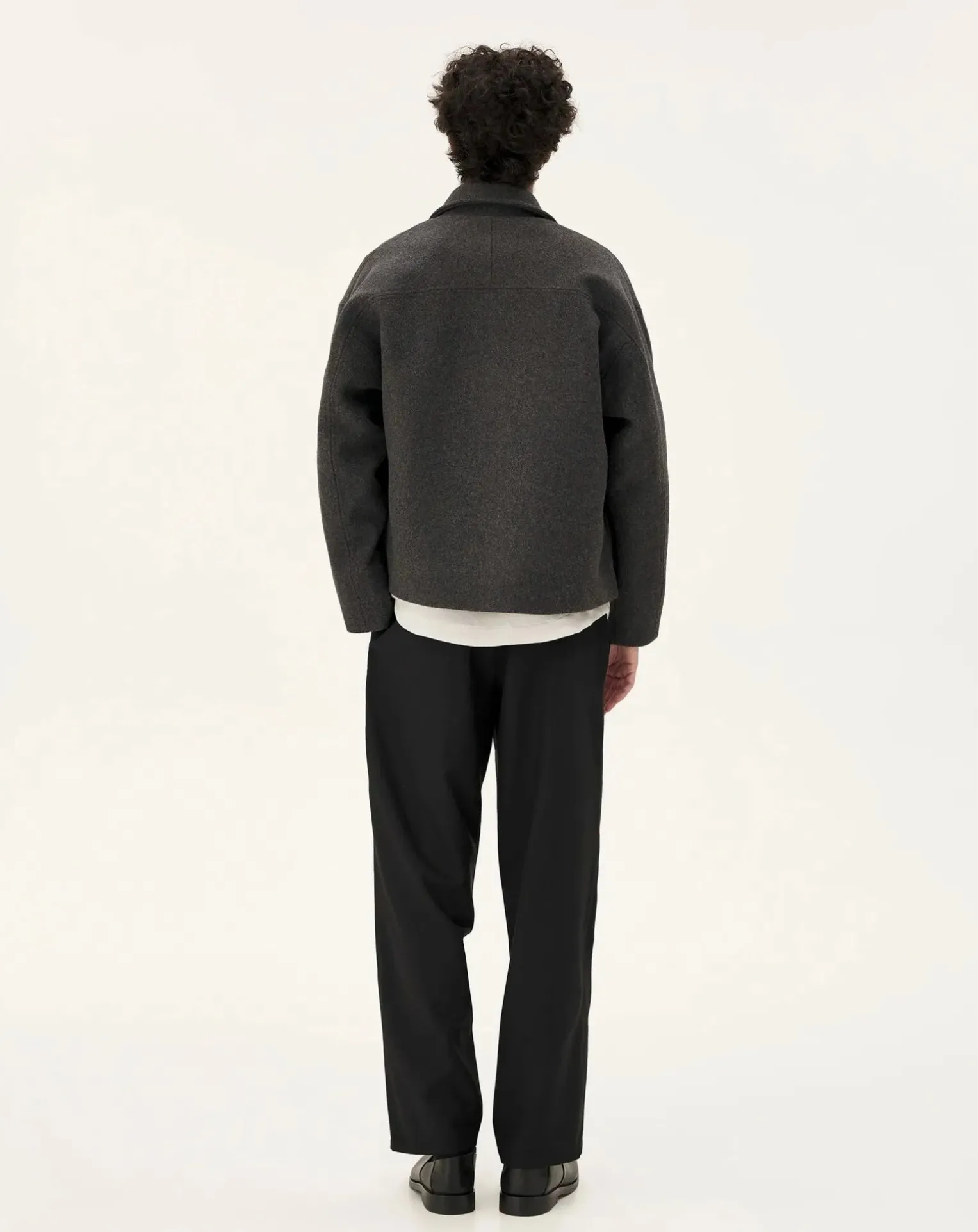 Holar Anthracite Wool Jacket