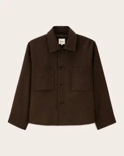 Holar Brown Wool Jacket
