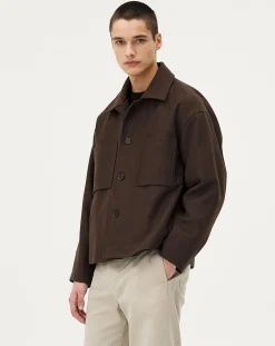 Holar Brown Wool Jacket