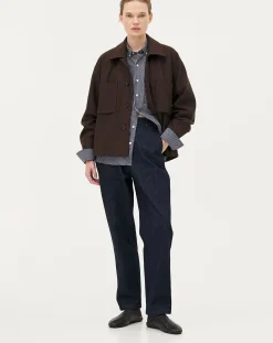 Holar Brown Wool Jacket