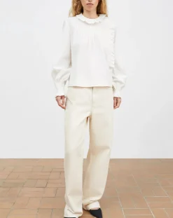 Iris organic cotton blouse