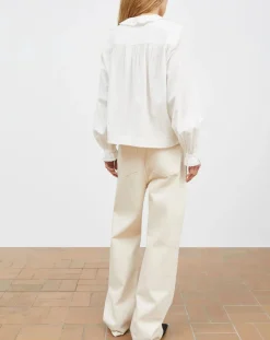 Iris organic cotton blouse