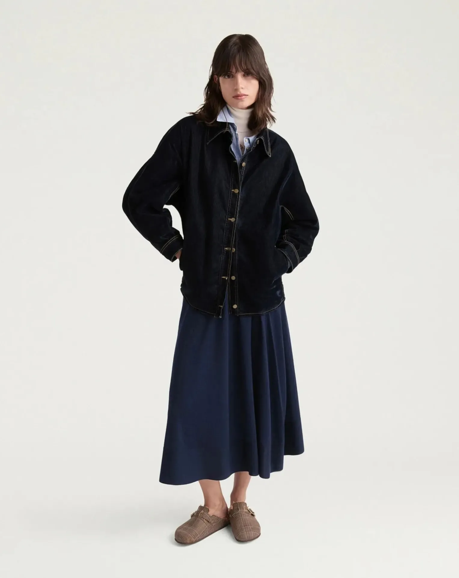 Isla skirt Merino wool