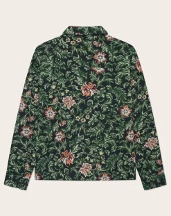 Jaiden Flower Jacquard Overshirt