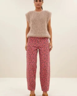 James Spencer Mohair Sleeveless Sweater