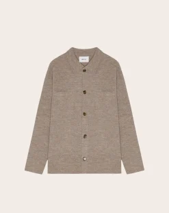 Jonas Merino wool overshirt