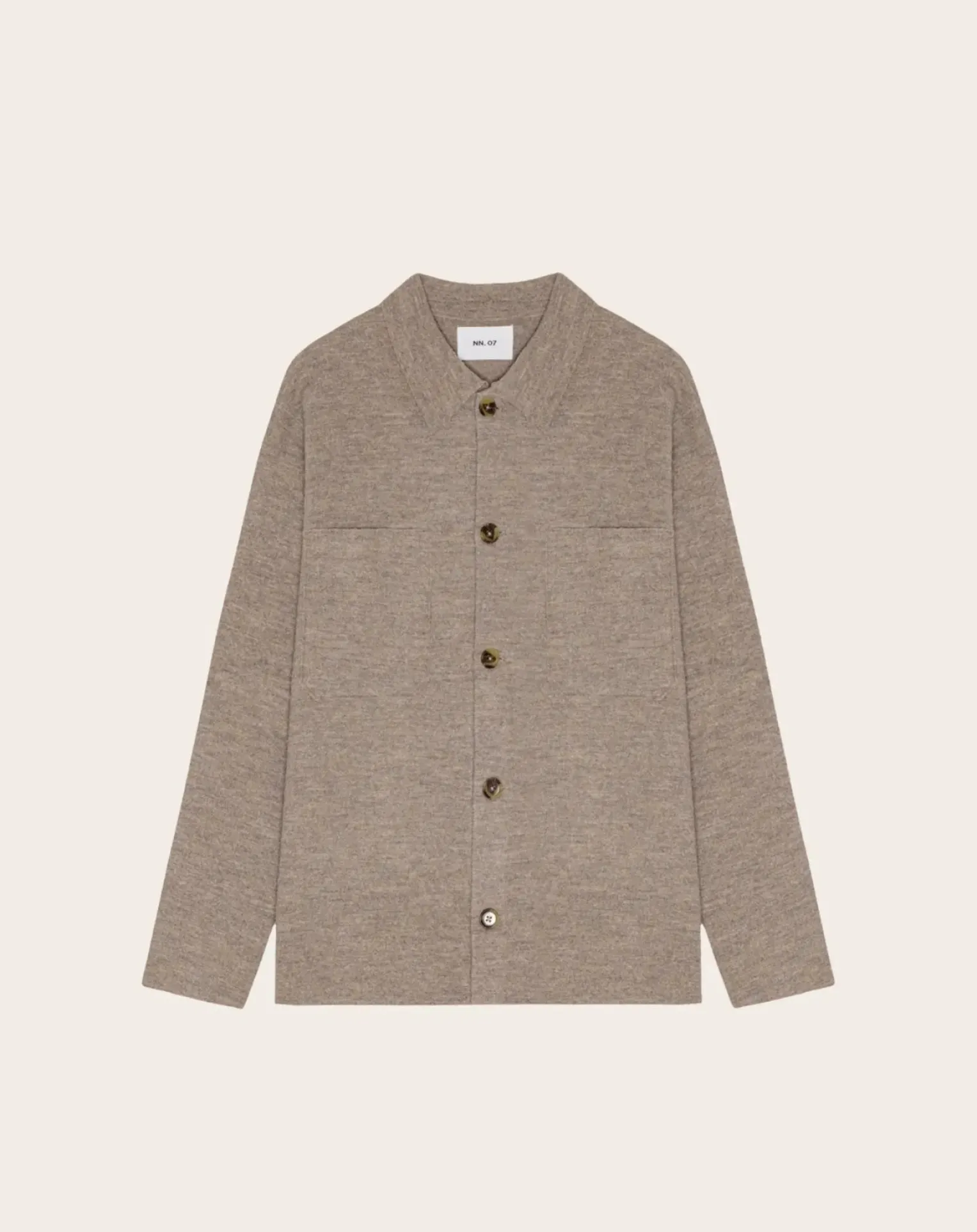 Jonas Merino wool overshirt