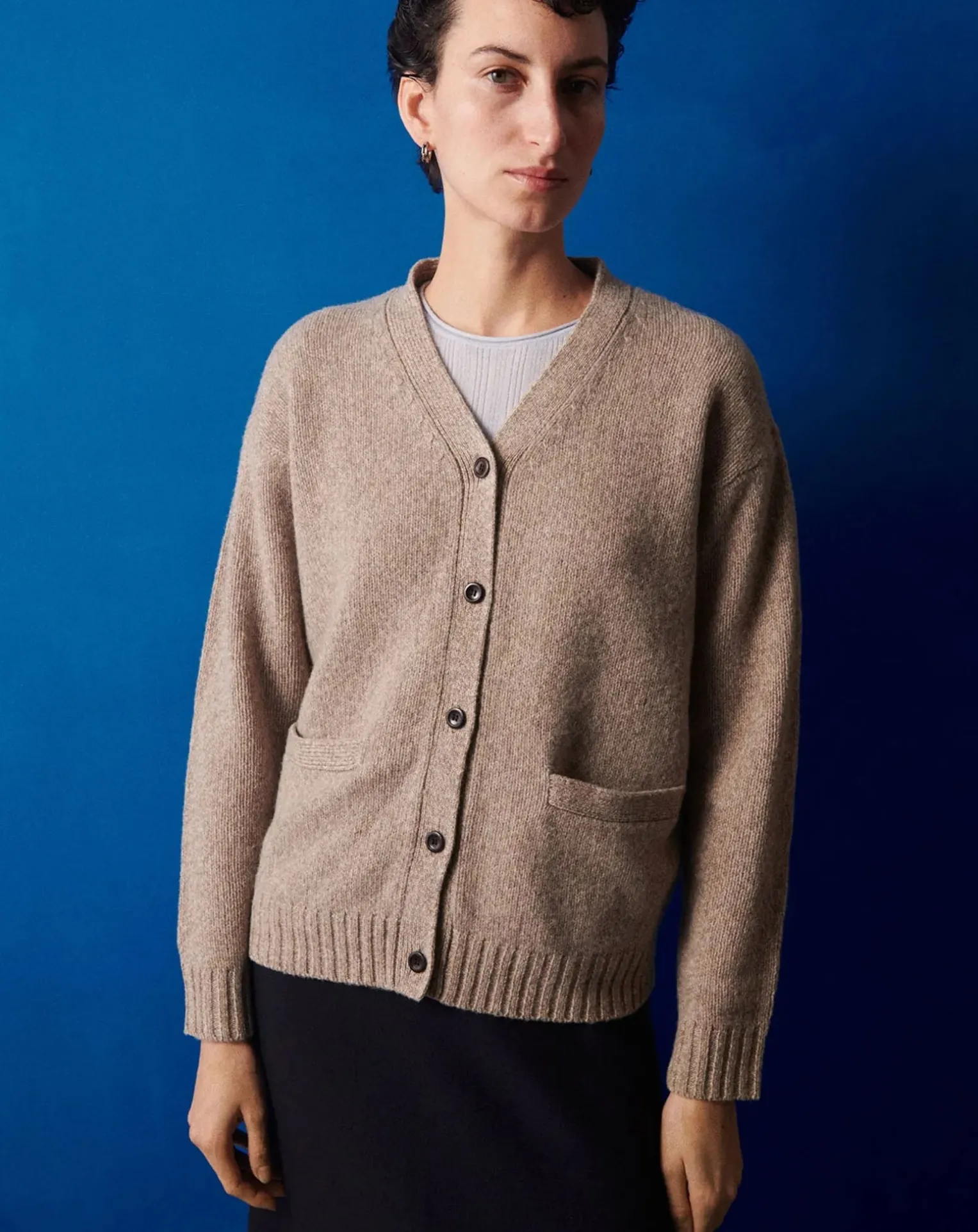 Lambswool Cardigan - Women's Collection