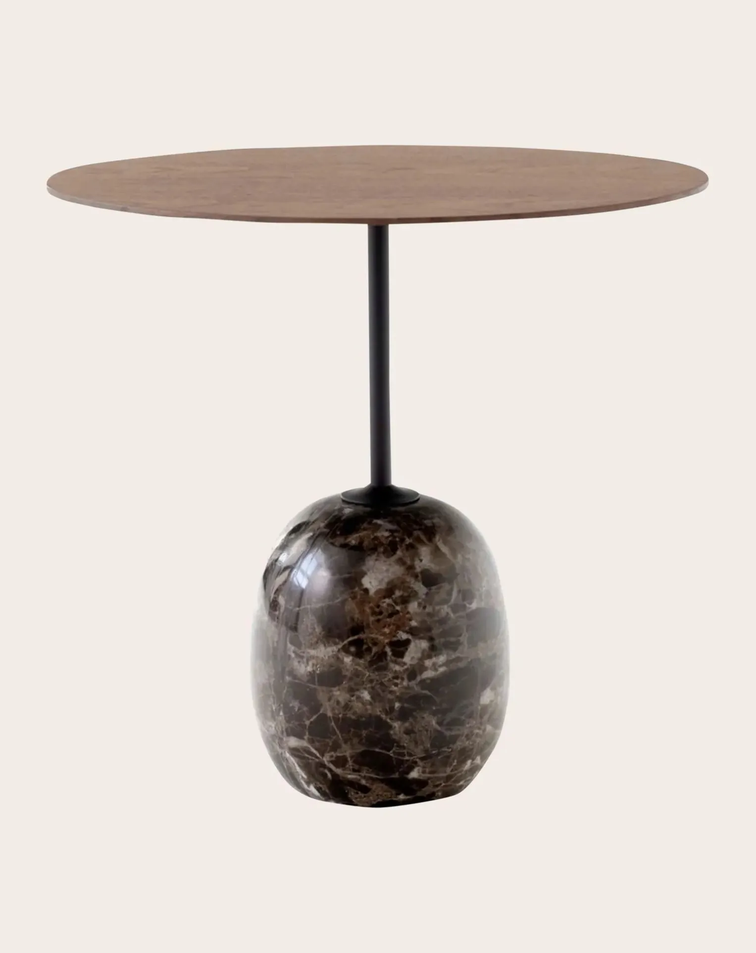 Lato LN9 Coffee Table, Walnut Top