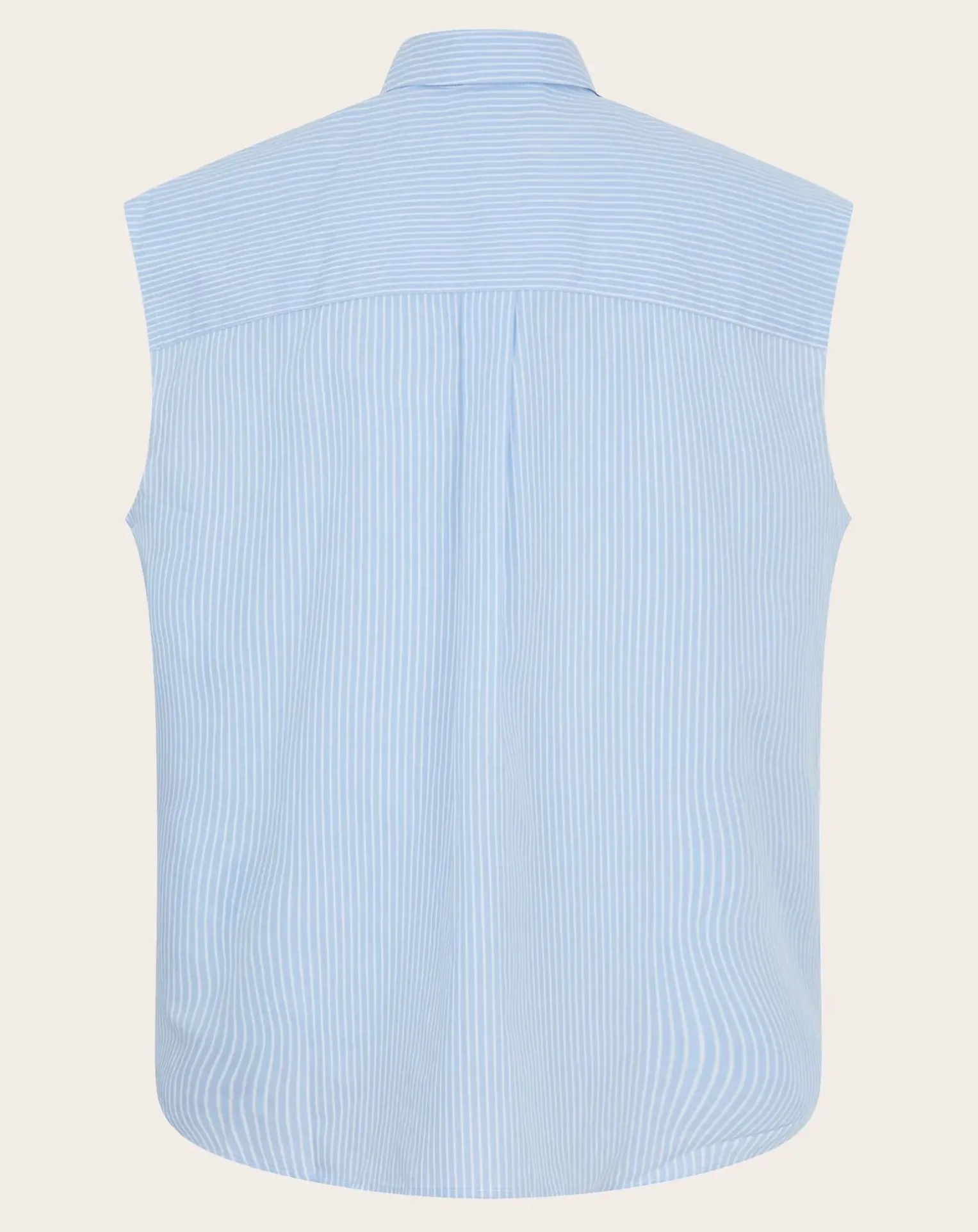 Laura Striped Sleeveless Shirt