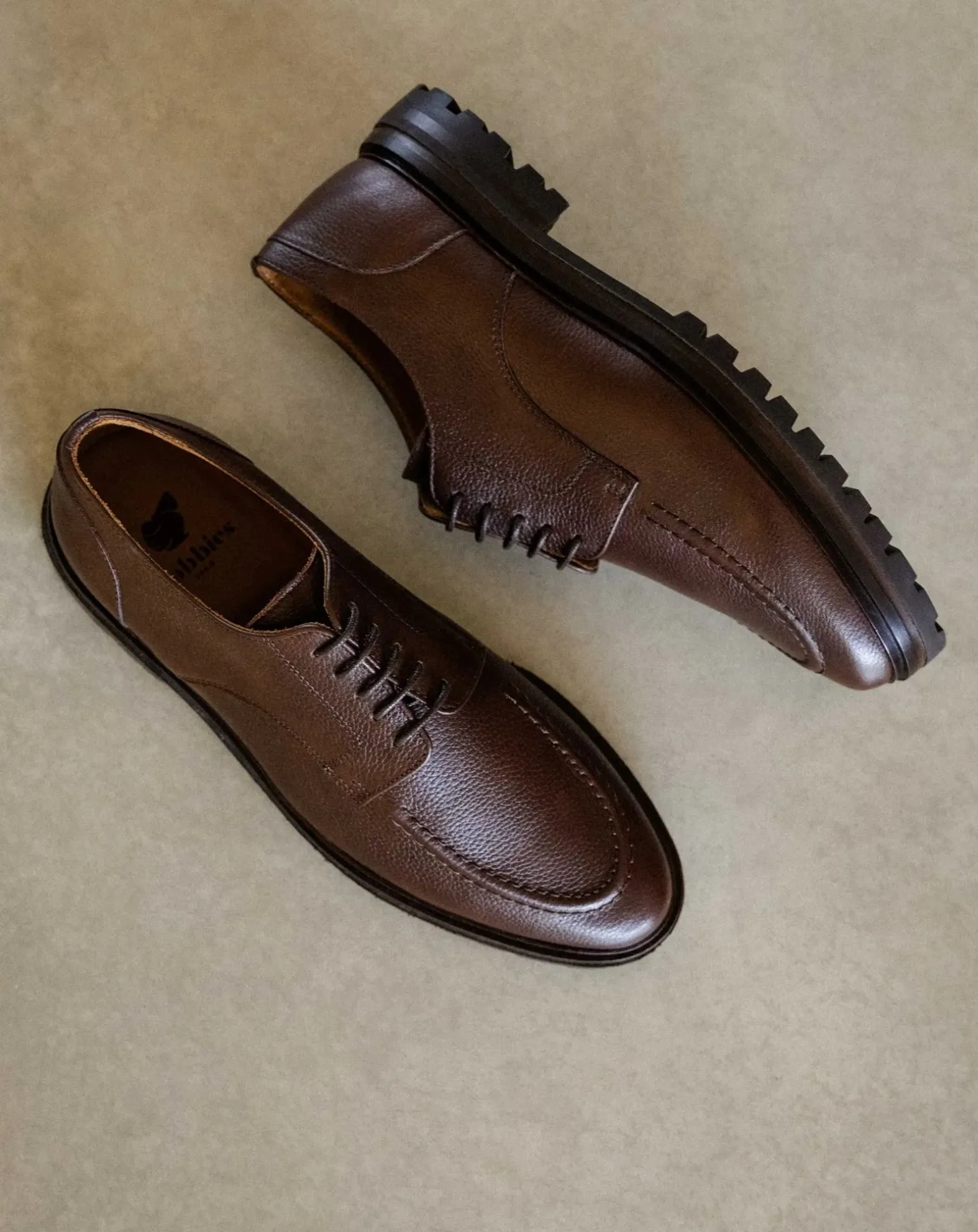 Leather Platform Derbies