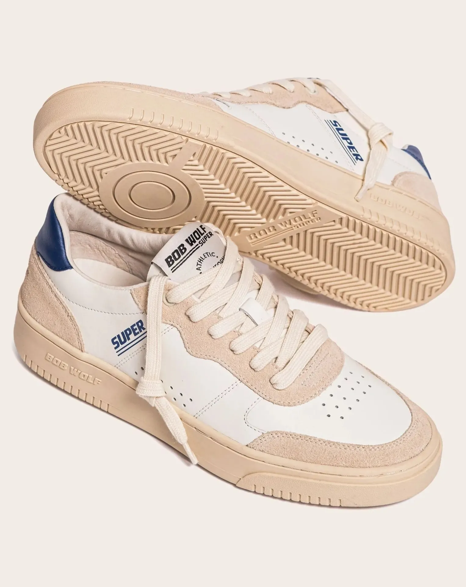 Legacy '76 Leather and Suede Sneakers