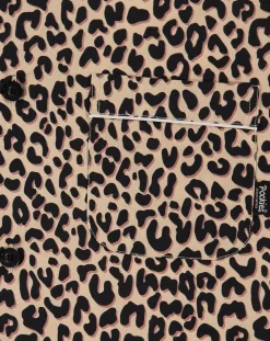 Leopard Organic Cotton Pyjama Shirt