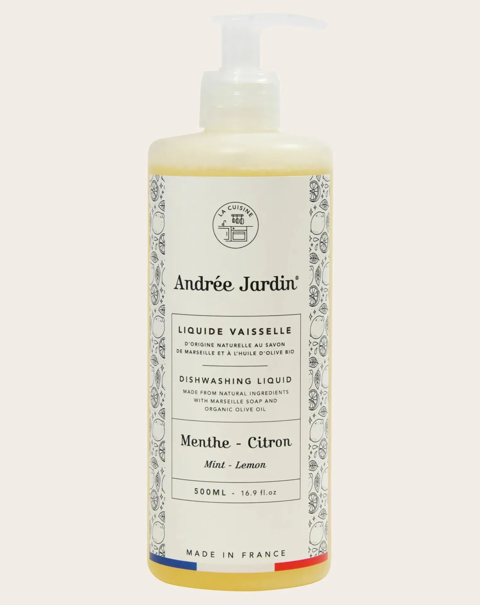 Liquide vaisselle Menthe Citron - 500 ml