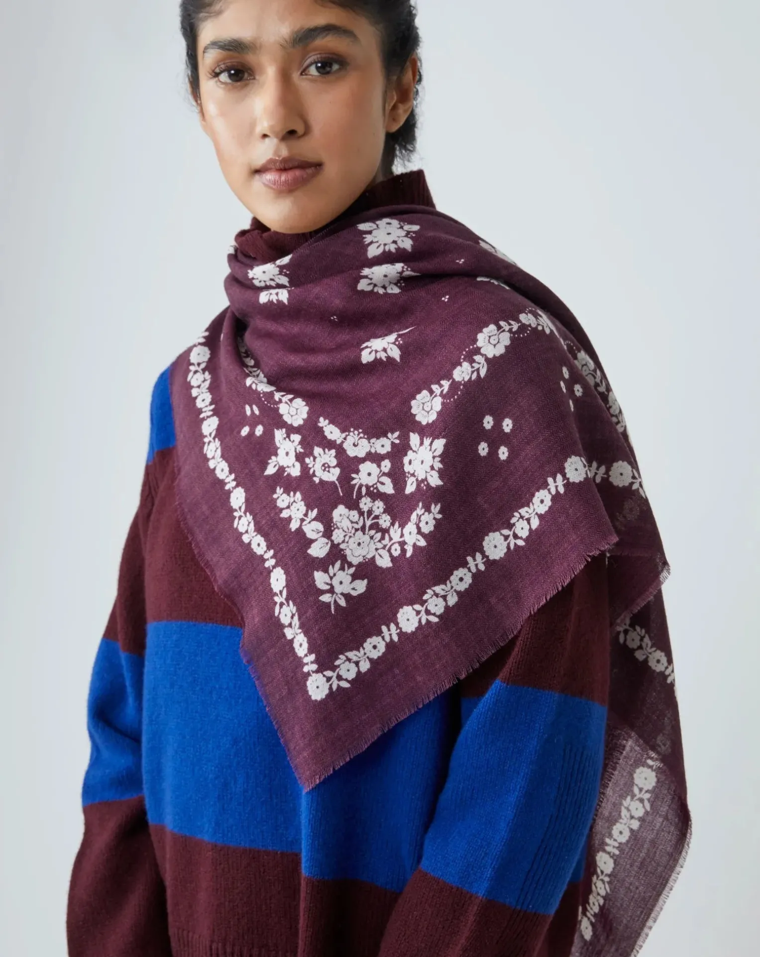 London Scarf N°797 Wool