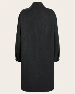 Long Felt Wool Coat