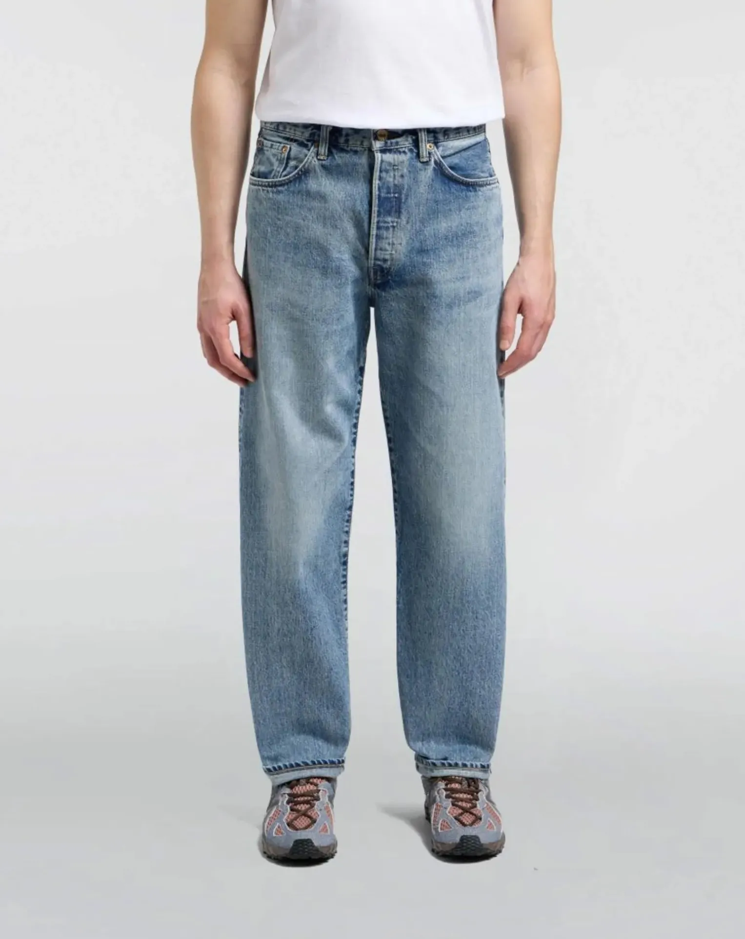 Loose Fit Cotton Jeans