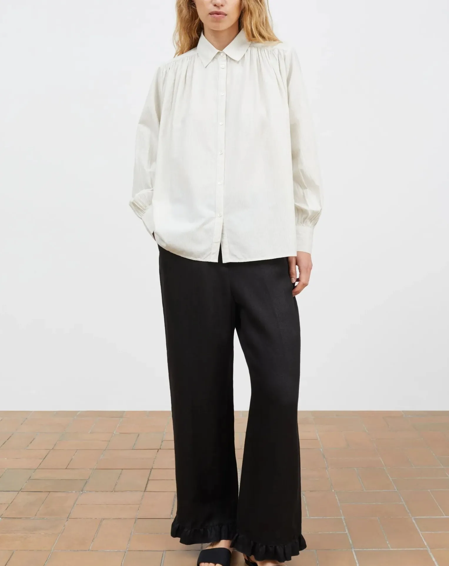 Louise organic cotton shirt