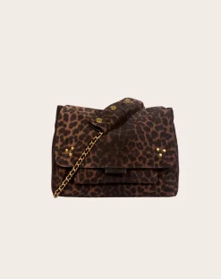 Lulu M Leopard bag