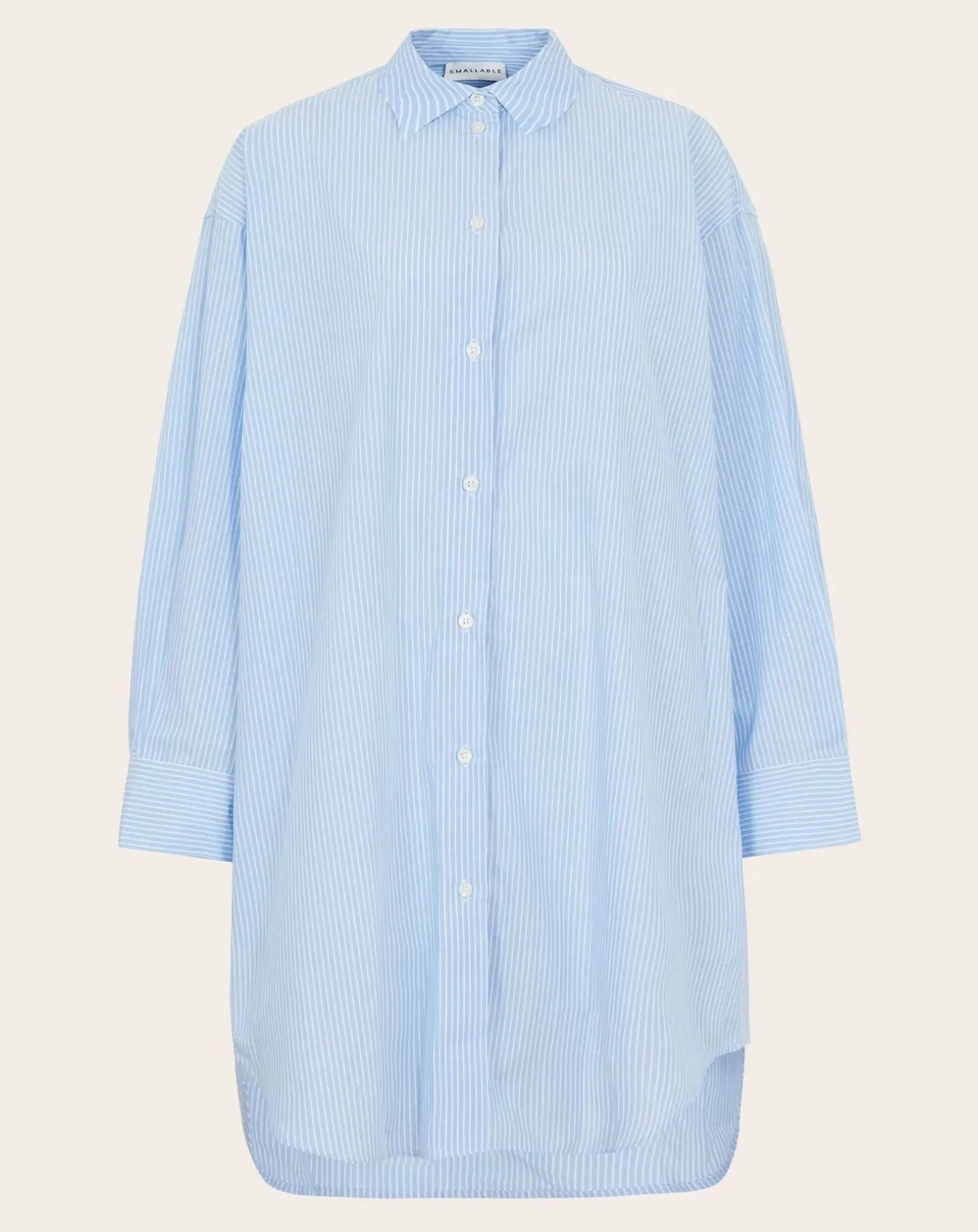 Lydie Striped Shirt Dress