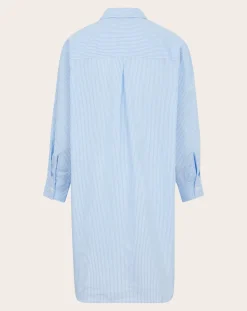 Lydie Striped Shirt Dress