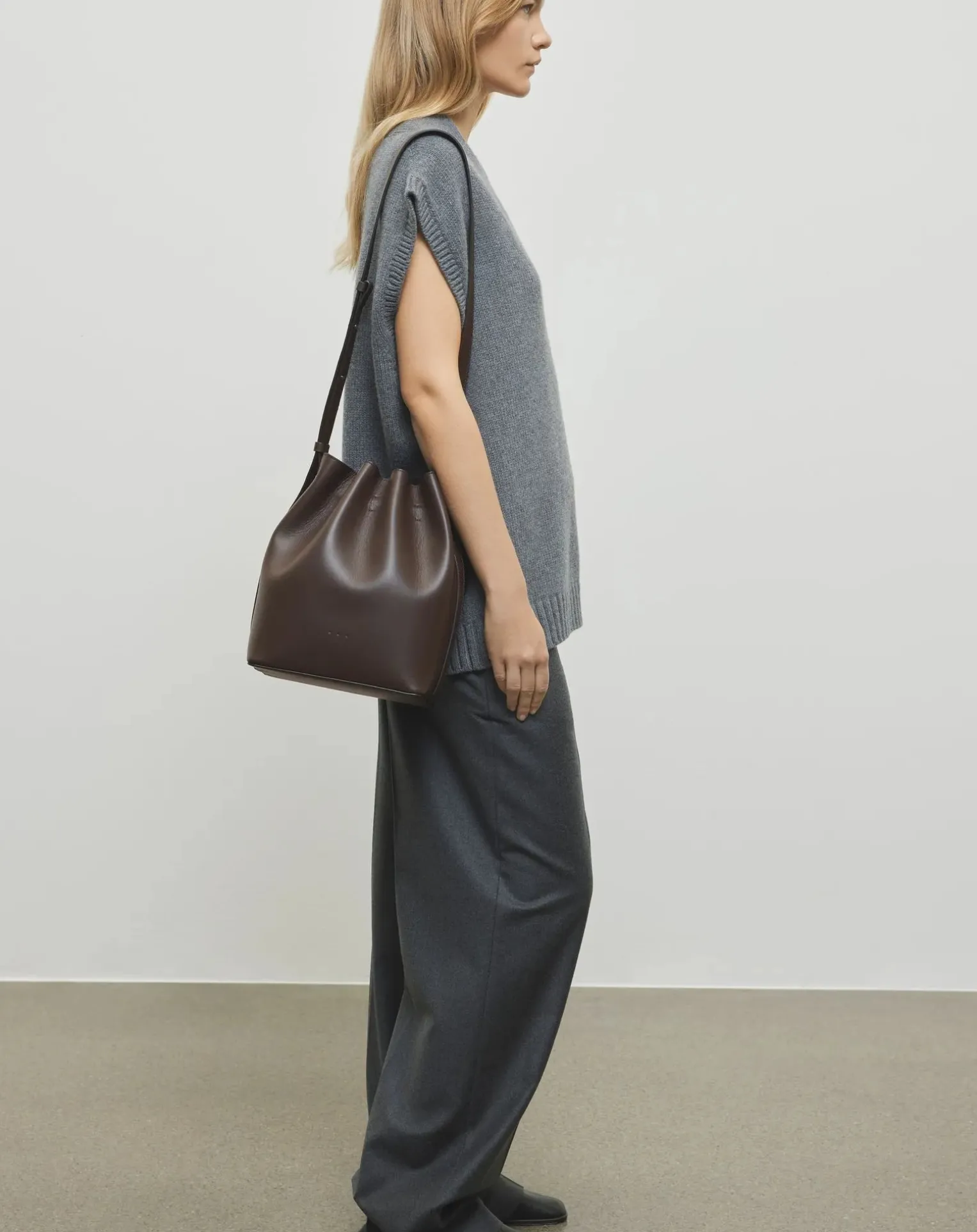 Marin Supple Medium leather handbag